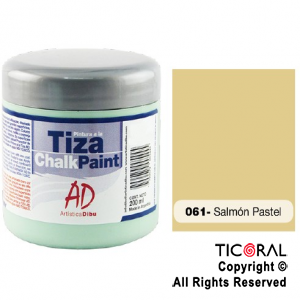 PINTURA TIZA AD 061 SALMON PASTEL 200ML X 3 UNIDADES